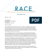 G.R.A.C.E. Letter To ABWE Regarding Termination of Investigative Contract