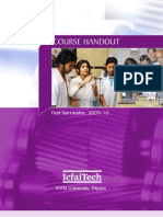 Icfaitech Coursehandout 10 PDF