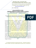 Diagnóstico Del Hiperadrenocorticismo Canino