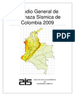 Estudio General de Amenaza Sísmica de Colombia 2009 - Lowres