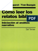 Marguerat Daniel Como Leer Los Relatos Biblicos