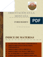 Orientación en La Montaña. Curso Básico