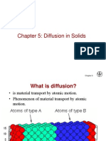 5 - Diffusion in Solids