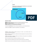 Circunferencia y Círculo