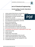 Mto Lab Manuals - All Experiments