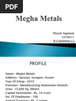 Megha Metals - Aluminium Industry