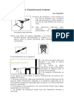 Gimnasio en Casa: Silla para Lumbares (Silla Romana)