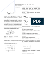 Lista de Exercicios - Circuitos