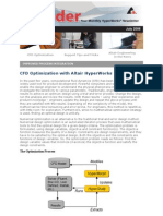 CFD Optimization With Altair Hyperworks: in This Issue July 2006