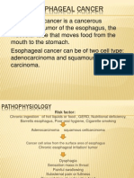 Esophageal CA