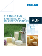 Cleaning and Sanitizing in The Milk Processing Industry 2010