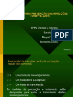 Manual para Prevenção Das Infecções Hospitalares