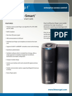 Bioscrypt V-Smart Datasheet