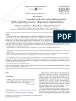 Transformation of Vegetable Waste Into Value Added Products: (A) The Upgrading Concept (B) Practical Implementations