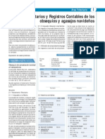 Aspectos Tributarios y Registros Contables de Los de Los Obsequiios y Agasajos Navideños