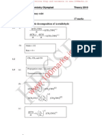 F Solution INCHO 2010 Solution of Previous Year Question Papers of Indian National Chemistry Olympiad (INChO)