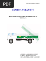 Camion Volquete