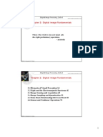 Chapter 2: Digital Image Fundamentals