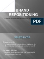 Brand Repositioning: If A Brand Does Not Reposition at The Right Time, It May Not Get A Second Chance