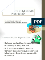 Alistamiento de Medios de Produccion