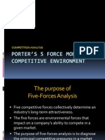 5 - Porter's 5 Force Model