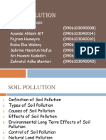 Soil Pollution