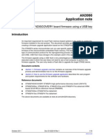 DM00039672 - AN3990 - Upgrading STM32F4DISCOVERY Board Firmware Using A USB Key