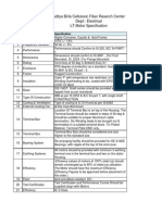 Aditya Birla Cellulosic Fiber Reserch Center Dept:-Electrical LT Motor Specification