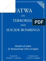 Fatwa On Terrorism and Suicide Bombings (English) - Dr. Muhammad Tahir-ul-Qadri Shaykh-ul-Islam