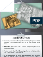 Dual-Fuel Engine: Improvement: Presented By: Shajeer Pa Mqajeme053 S8 Me Mcet