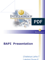 BAPI Presentation