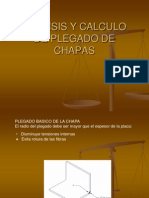 Analisis y Calculo de Plegado de Chapas