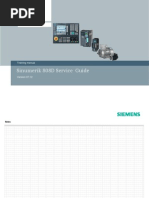 Sinumerik 808D Service Guide: Training Manual