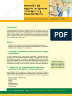 Prevención de Riesgos en Empresas de Transporte y Almacenamiento ACHS