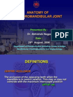 Anatomy of Temporomandibular Joint: Presented by