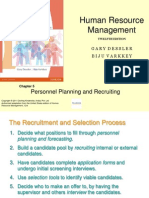 Human Resource Management: Personnel Planning and Recruiting