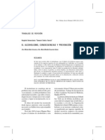 El Alcoholismo, Consecuencias Y Prevención: Trabajos de Revisión