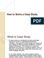 How To Solve A Case Study