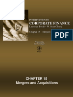 Chapter 15 - Mergers and Acquisitions