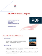 1 - EE2001 Circuit Analysis Lectures 1-6 PDF