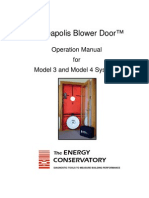 Minneapolis Blower Door Manual