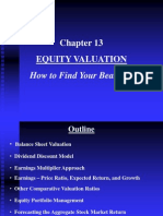 Chapter 13 Equity Valuation