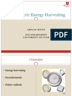 Piezoelectric Energy Harvesting