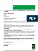 Article Title Page: From Altruistic To Strategic CSR: How Social Value Affected CSR Development-A Case Study of Thailand