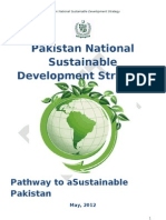 National Sustainable Development Strategy Pakistan - Draft