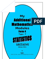 Statistics Module Form 4