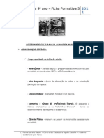 Ficha Formativa Historia 9º Ano