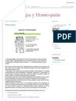 Fibromialgia y Homeopatía