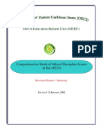 Comprehensive Study of Research School Discipline Issues in The OECS