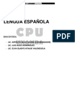 LENGUA ESPAÑOLA (Imprim)